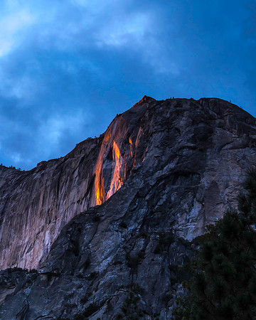 Fire Fall-less