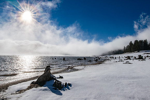 White Christmas- Huntington Lake