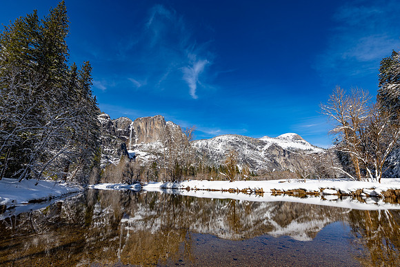 Yosemite Falls- Yosemite Valley, Merced River
