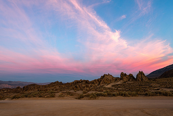 Alabama Hills Sunset