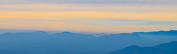 Creek Fire Haze